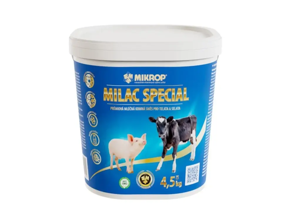 Mikrop MILAC Special krmné mléko 4,5kg Ihned K Objednání