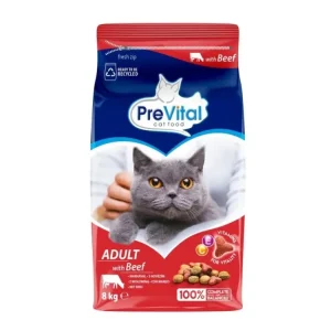 Koupit Online PreVital Kočka Hovězí 8 kg