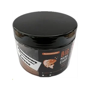 Autentický Boilies Boostrované Crazy Food Losos dóza 20 mm 500 ml