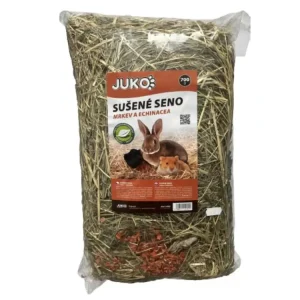 Seno neřezané s mrkví a echinaceou 700 g Cenová Bomba
