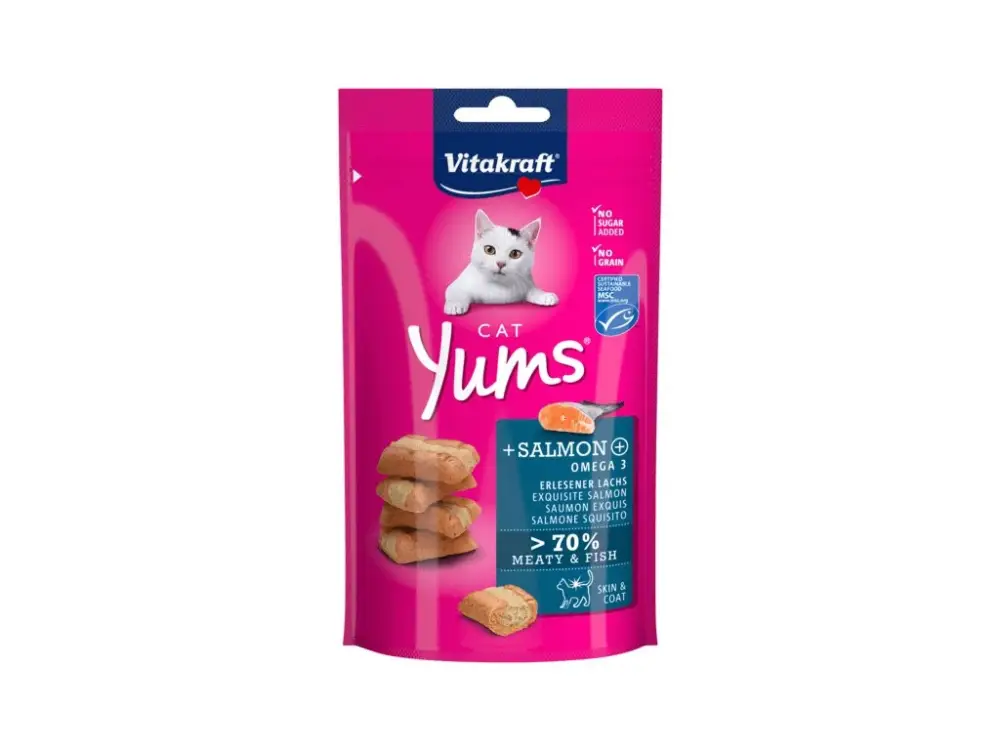 Vitakraft Cat poch. Yums losos 40g Nízká Cena
