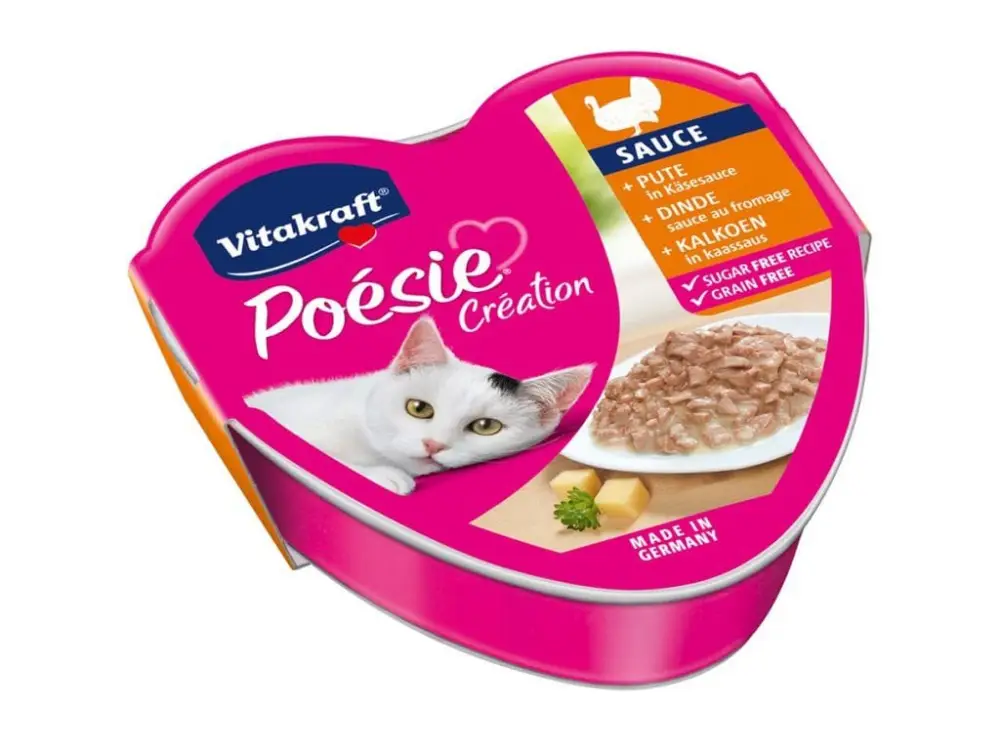 Ihned K Objednání Vitakraft Cat Poésie Création Sauce krůta sýr 85g