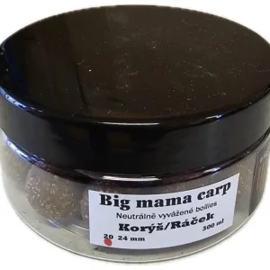 Omezená Nabídka Boilies Neutrálně vyvážené Korýš Ráček BP ASA 20 mm 300 ml