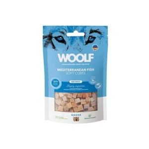 Vrácení Zdarma WOOLF Cubes poch. Soft Mediterranean Fish 100g
