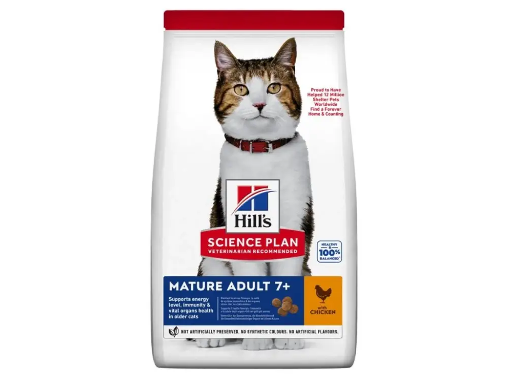 Hill's Fel. SP Mature Adult 7+ Chicken 1,5kg Pouze Dnes