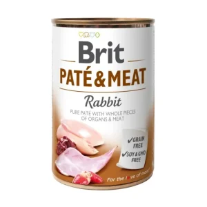 Brit Dog konz Paté & Meat Rabbit 800g Dokud Zásoby Vydrží