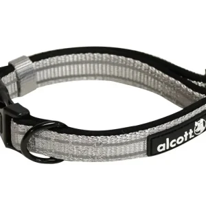 Alcott Reflexní obojek pro psy Adventure šedý velikost L Nejlepší Cena