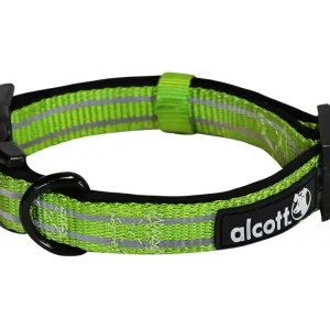 Alcott Reflexní obojek pro psy Adventure zelený velikost L Bezpečná Platba