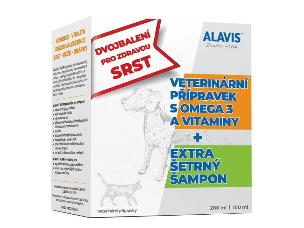 Bezpečná Platba DVOJBALENÍ ALAVIS™ Extra šetrný šampon + ALAVIS™ Nutri