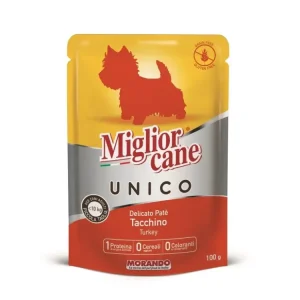 Cenová Bomba Morando Miglior Cane Unico kapsa pro psy krůtí 100g