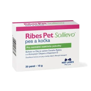 Poslední Šance Ribes Pet Sollievo pro psy a kočky 60cps