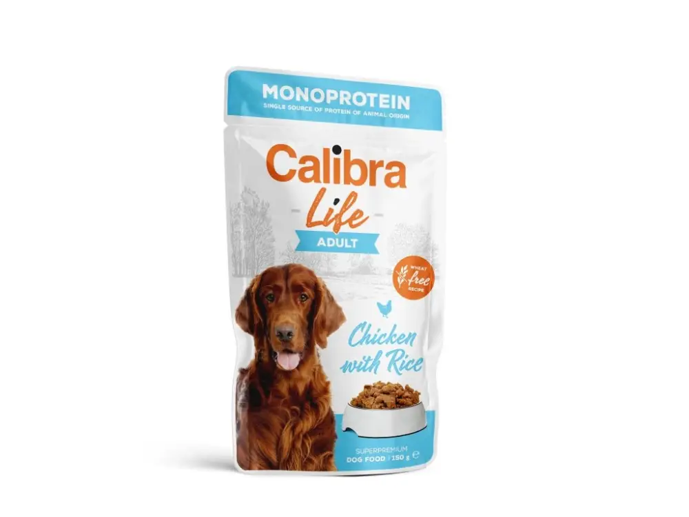 Hit Sezóny Calibra Dog Life kapsa Adult Chicken 150g