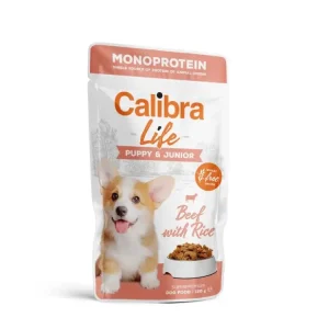 Calibra Dog Life kapsa Puppy&Junior Beef 150g Horká Nabídka