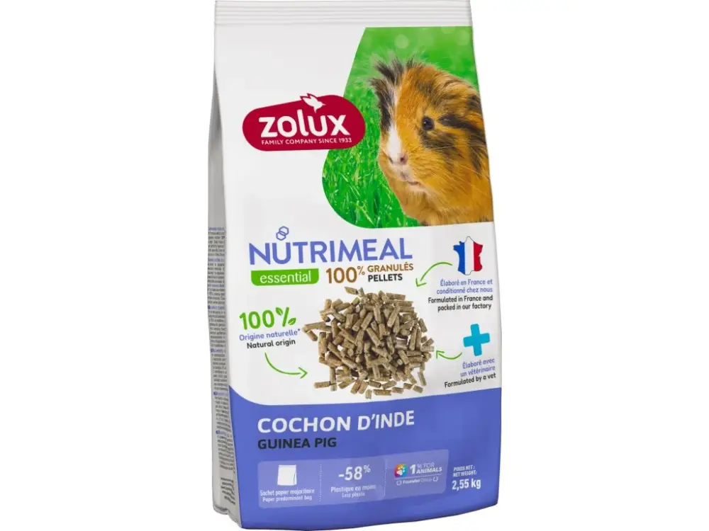 Krmivo pro morčata NUTRIMEAL 2,55kg Zolux Rychlé Dodání