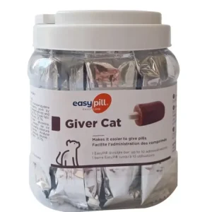 Tovární Cena Easypill Giver Cat 300g /průhledná dóza
