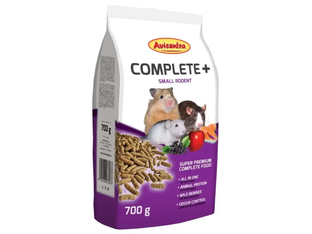 Avicentra COMPLETE+ potkan, myš 700g Ověřený