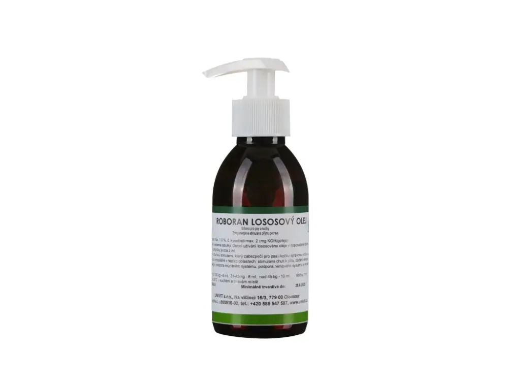 Roboran Lososový olej 150ml Bezpečná Platba
