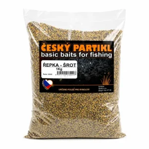 Český Partikl Řepkový šrot pro rybolov 1 kg Nejprodávanější