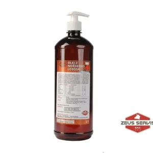 Vysoce Kvalitní Lososový olej 100% pes ZEUS 1000ml