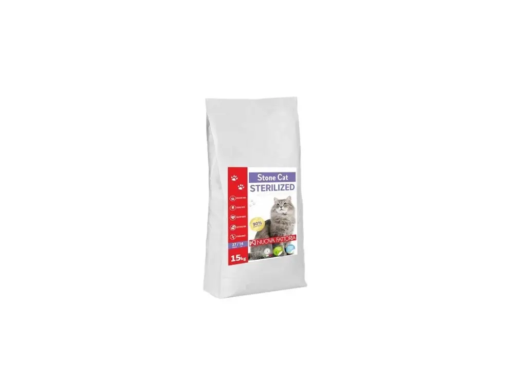 Must-Have Nuova Fattoria Stone Cat Sterilized 15kg