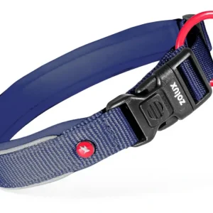 Hit Sezóny Obojek pes PREMIUM nylon 20mm/40-45cm tm.modrá Zolux