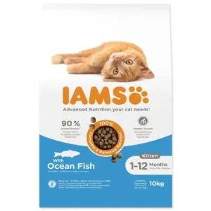 IAMS Cat Kitten Ocean Fish 10kg Zlevněný