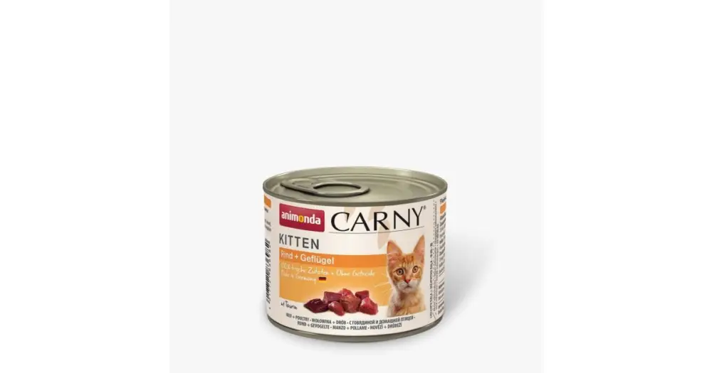 Akce ANIMONDA konzerva CARNY Kitten - drůbeží + hovězí200g