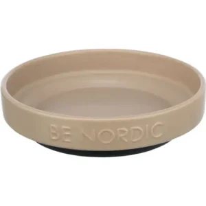 BE NORDIC keramická miska plytká, 0.3l / 16 cm, šedohnědá Cenově Výhodný