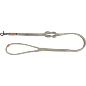 Speciální Cena BE NORDIC kulaté kožené vodítko XS-L: 1.20 m/ 8 mm, šedá