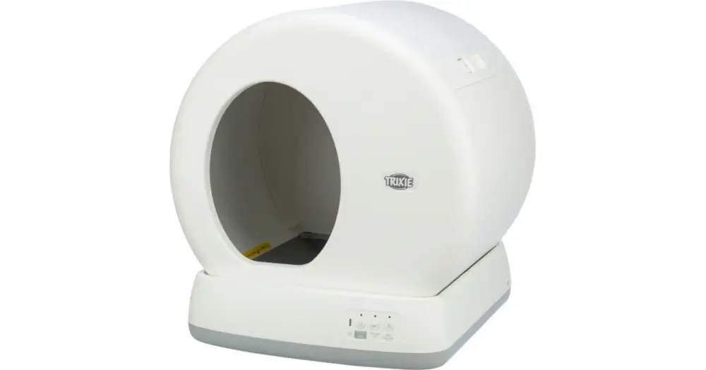 Nejlepší Volba Samočistící SMART toaleta pro kočky, 53 x 55,5 x 52 cm, bílá (RP 7,40 Kč)