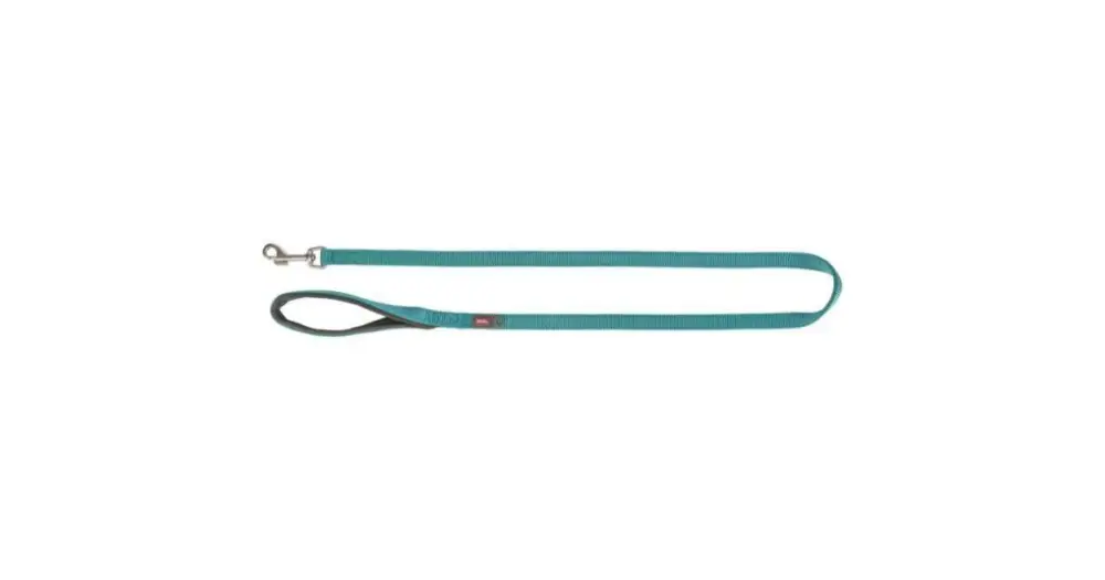 Značkový Vodítko PREMIUM s vyplněnou rukojetí, aqua XS: 1,20 m/10 mm