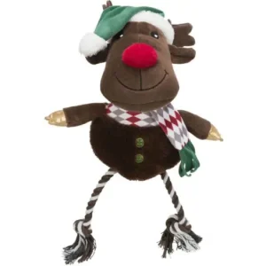 Xmas REINDEER, sob bez zvuku, plyš/bavlna, 49 cm Nízká Cena