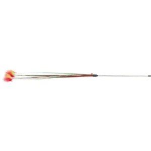 Xmas rod- vánoční hrací prut s peříčky a rolničkou,31 cm Vysoce Kvalitní