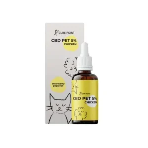 Nakupujte Hned Cure Point CBD PET 5%Chicken 10ml