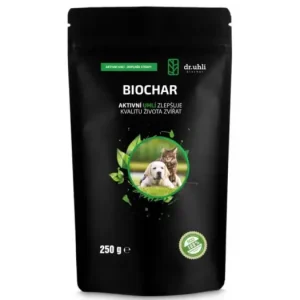 Akce DR UHLI Biochar Aktivní uhlí pro zvířata Prášek 250g