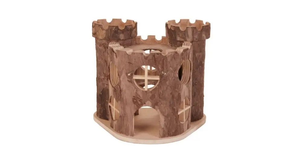 Dřevěný hrad MATTI pro hlodavce 17x15x12cm TRIXIE Aktuální