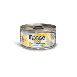 Tovární Cena Monge Dog Natural kuřecí maso se sýrem pro psy 95g