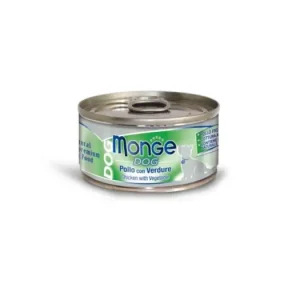 Poslední Šance Monge Dog Natural kuřecí maso se zeleninou pro psy 95g