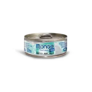 Monge Natural mořské plody s kuřecím masem pro kočky 80g Expresní Doručení