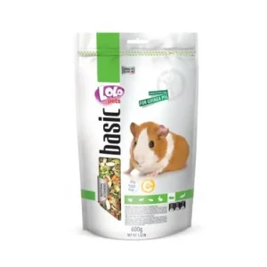 Expresní Doručení LOLO BASIC kompletní krmivo pro morčata 600 g Doypack