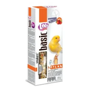 LOLO SMAKERS 2 klasy ovocné pro kanáry 90 g Nízká Cena