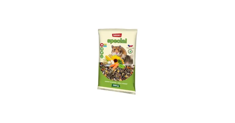 Značkový Darwin drobný hlodavec special 500g