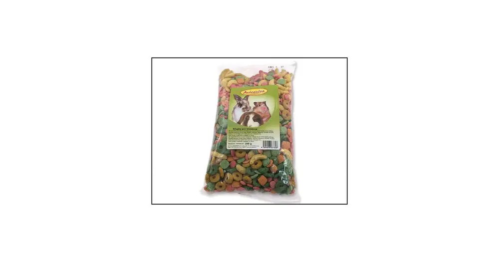 Pouze Dnes Křupky barevné pro hlodavce 200g
