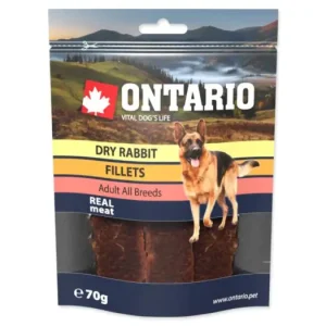 ONTARIO snack dry rabbit fillet 70g Nízká Cena