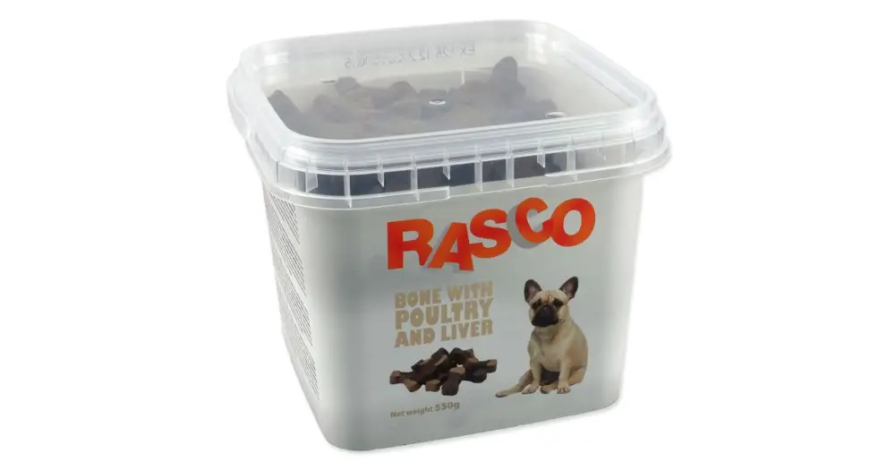 RASCO kost drůbeží s játry 650g Cenově Výhodný