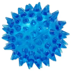Míček pískací modrý 5 cm Nová Kolekce