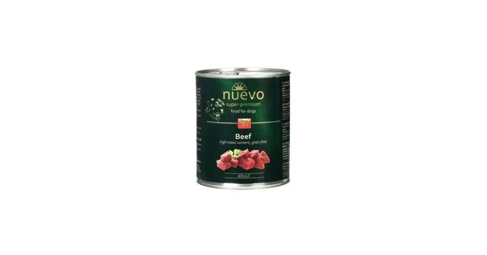 Vysoce Kvalitní Nuevo pes adult Hovězí konzerva 800g
