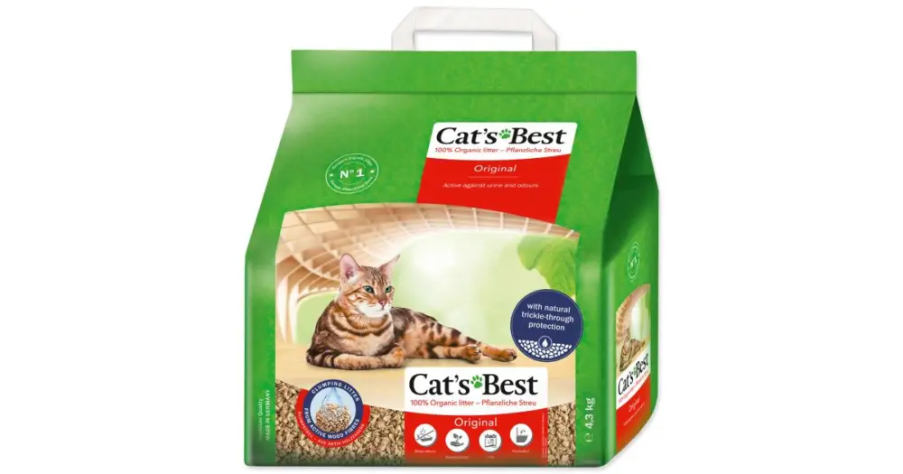 Autentický Kočkolit JRS Cat's Best ÖkoPlus 10l