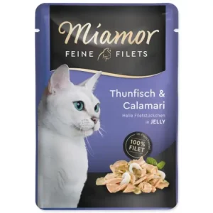 Akční Cena MIAMOR Feine Filets tuňák + kalamáry v želé 100g