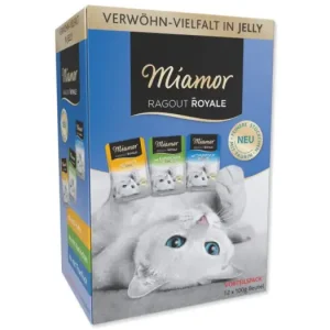 MIAMOR Ragout Royale kuře, tuňák, králík v želé multipack 1200g Must-Have